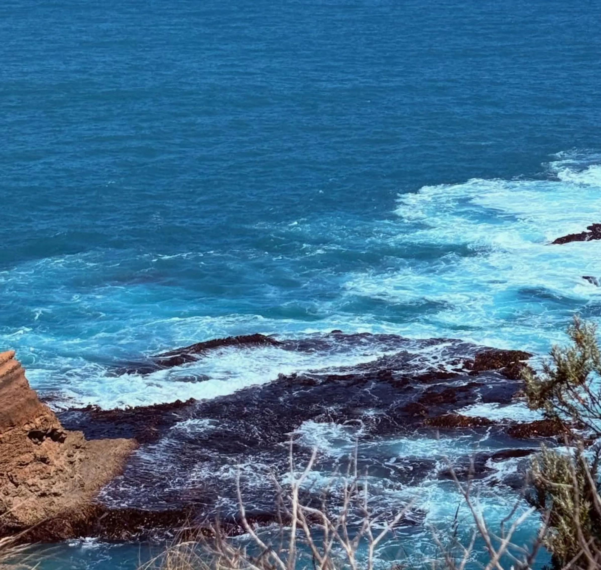 Water along the Great Ocean Walk